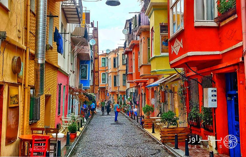 محله های استانبول در پاییز